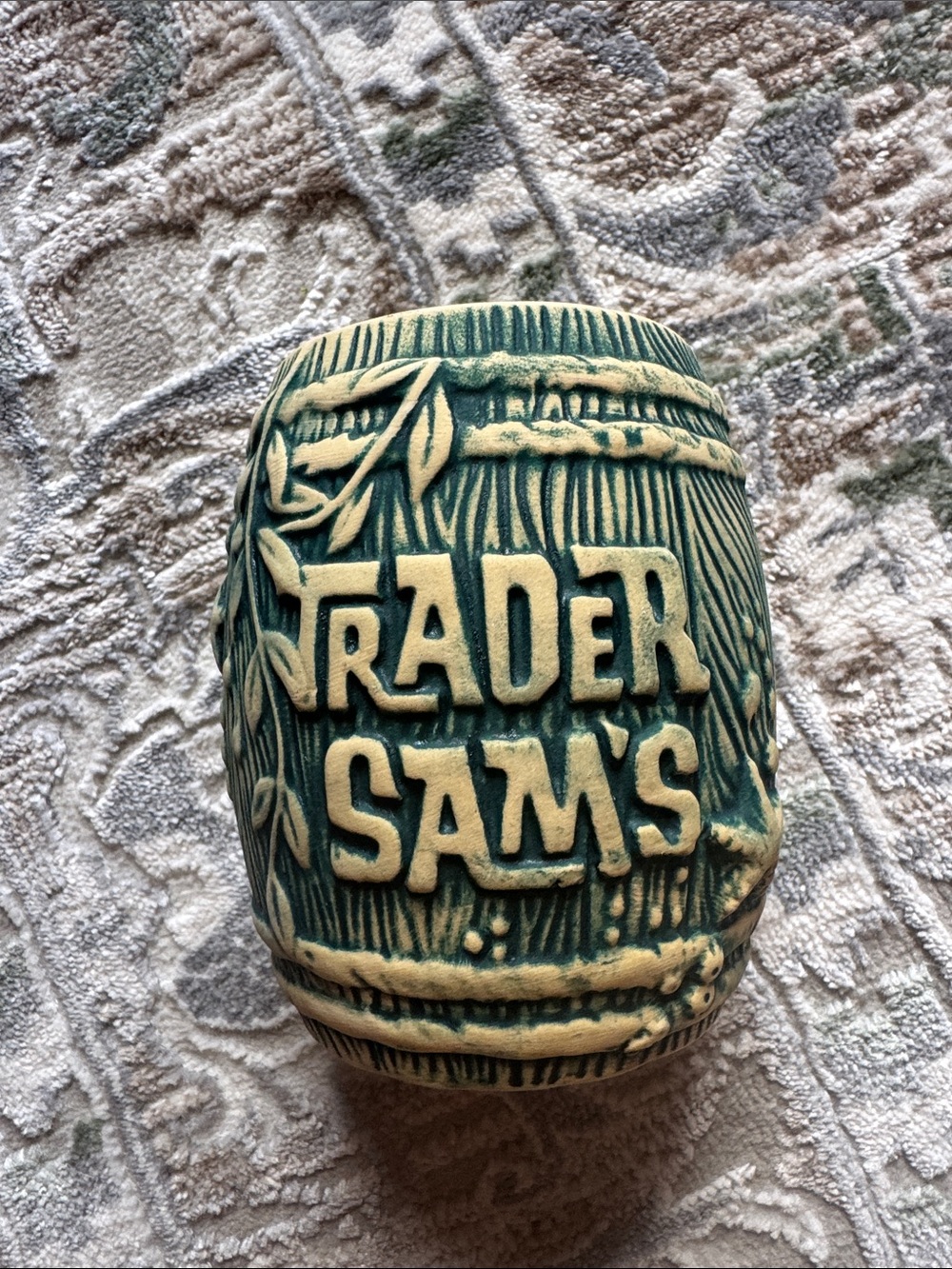 Disney Trader Sam’s 4th Edition Shipwreck Rum Barrel Enchanted Tiki Bar Mug